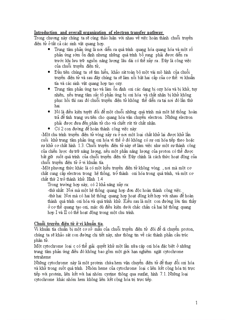 image for page Vận chuyển electron