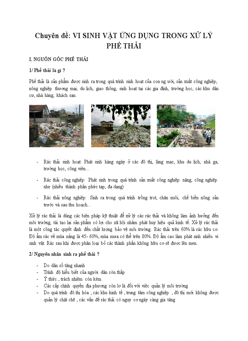 image for page Vi sinh vật và môi trường