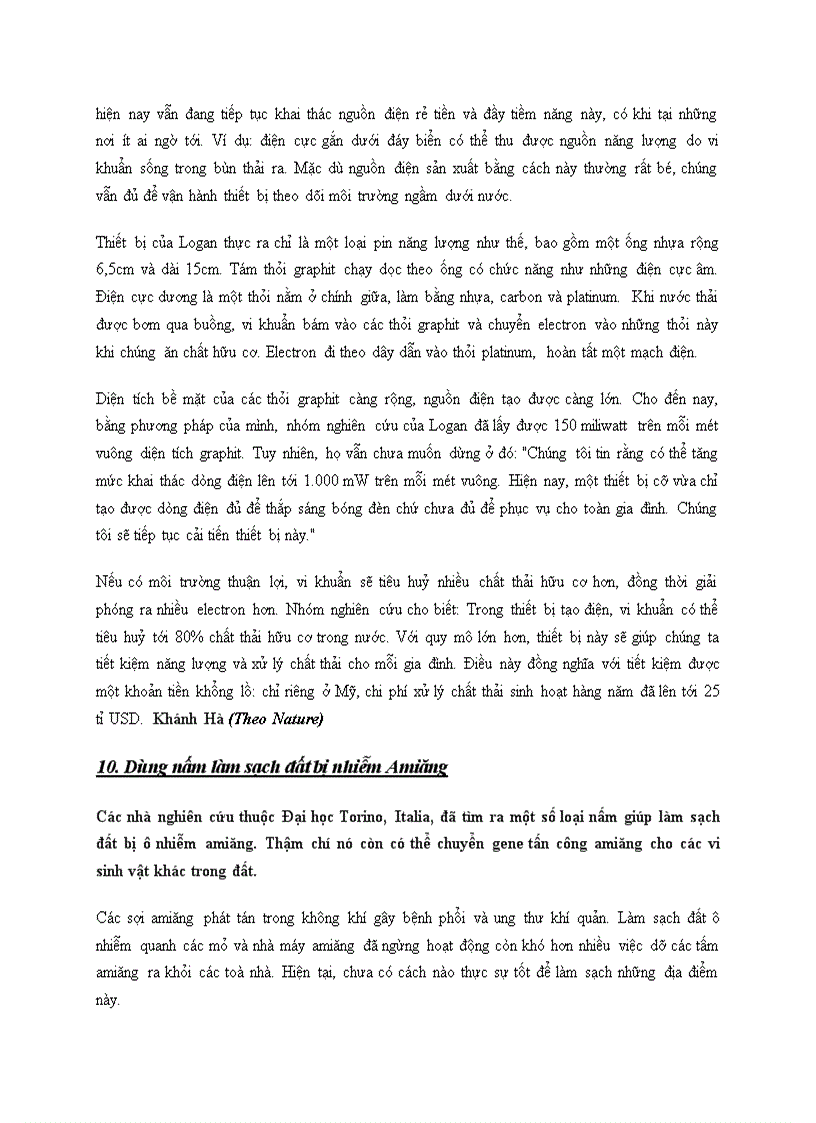 image for page Vi sinh vật và môi trường