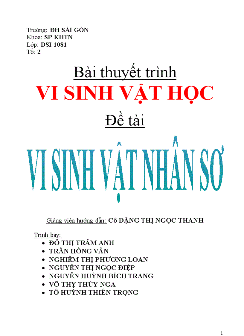 image for page Vi sinh vật cổ