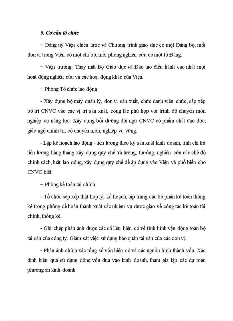 image for page Giới thiệu về Viện chiến lược và Chương trình giáo dục