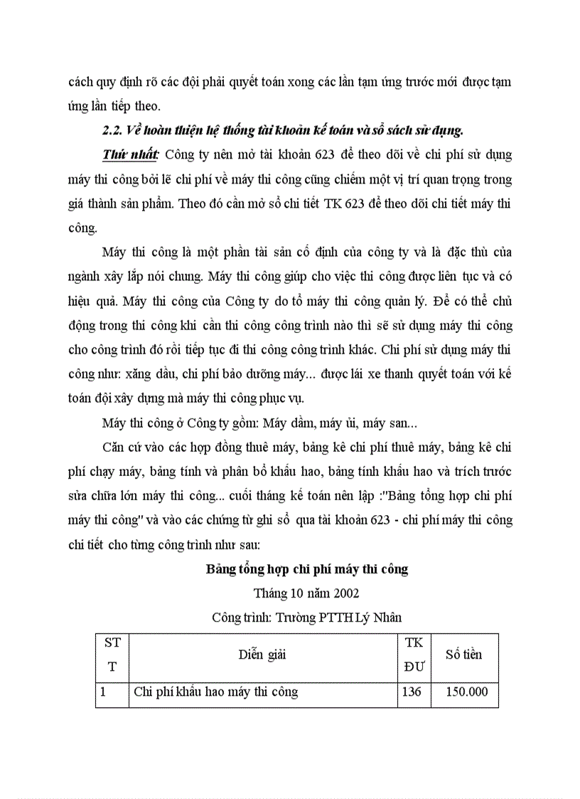 image for page Hoàn thiện công tác chi phí sản xuất và tính giá thành sản phẩm tại công ty xây lắp Hà Nam
