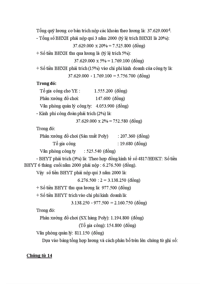 image for page Kế toán tiền lương và Bảo Hiểm Xã Hội của Công Ty Thương Mại và Dịch Vụ Nhựa