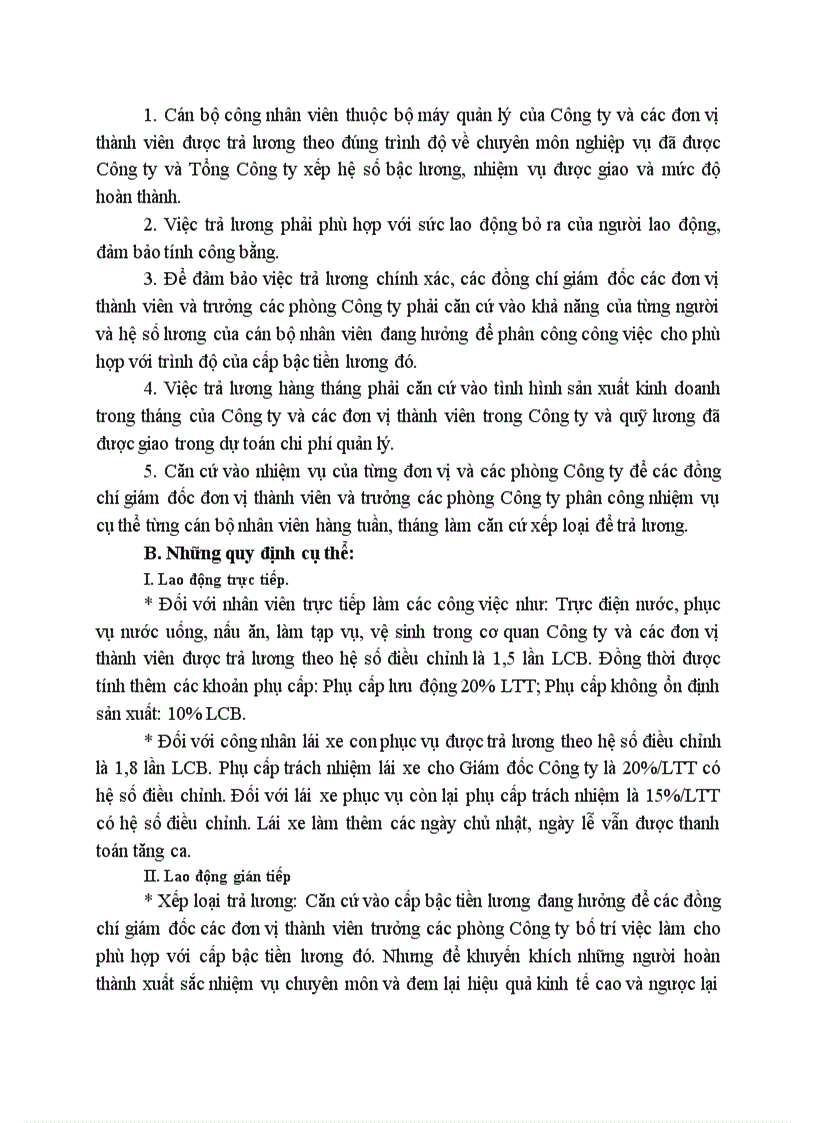 image for page Đặc điểm về lao động tiền lương ở Xí nghiệp XD Sông Đà 903