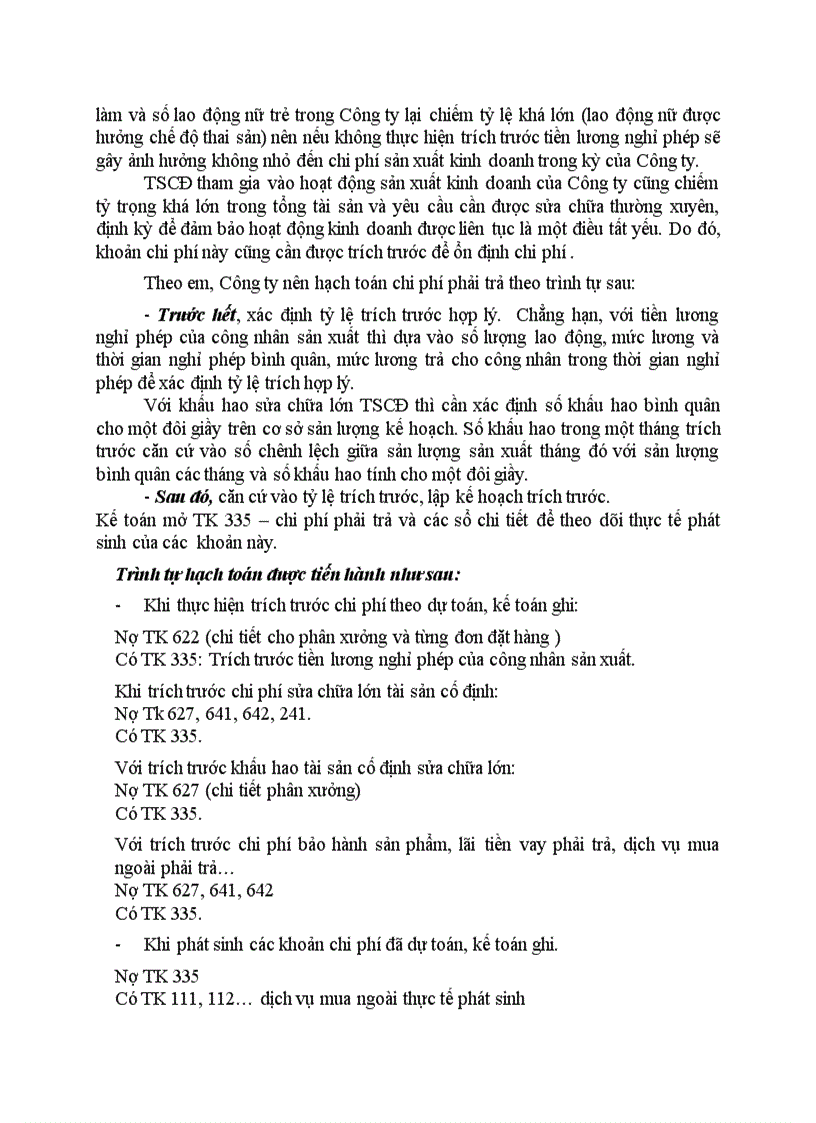 image for page Một số kiến nghị nhằm hoàn thiện hạch toán chi phí sản xuất và tính giá thành sản phẩm tại Công ty Giầy Thượng Đình