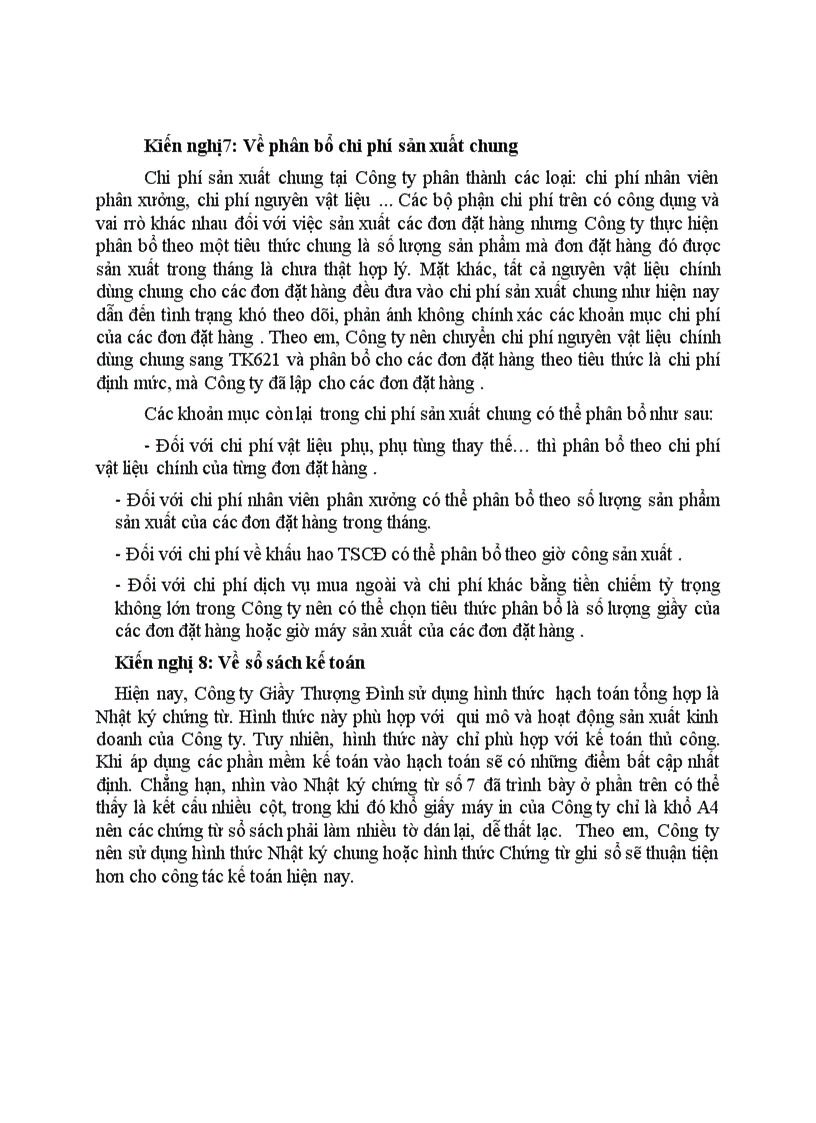 image for page Một số kiến nghị nhằm hoàn thiện hạch toán chi phí sản xuất và tính giá thành sản phẩm tại Công ty Giầy Thượng Đình