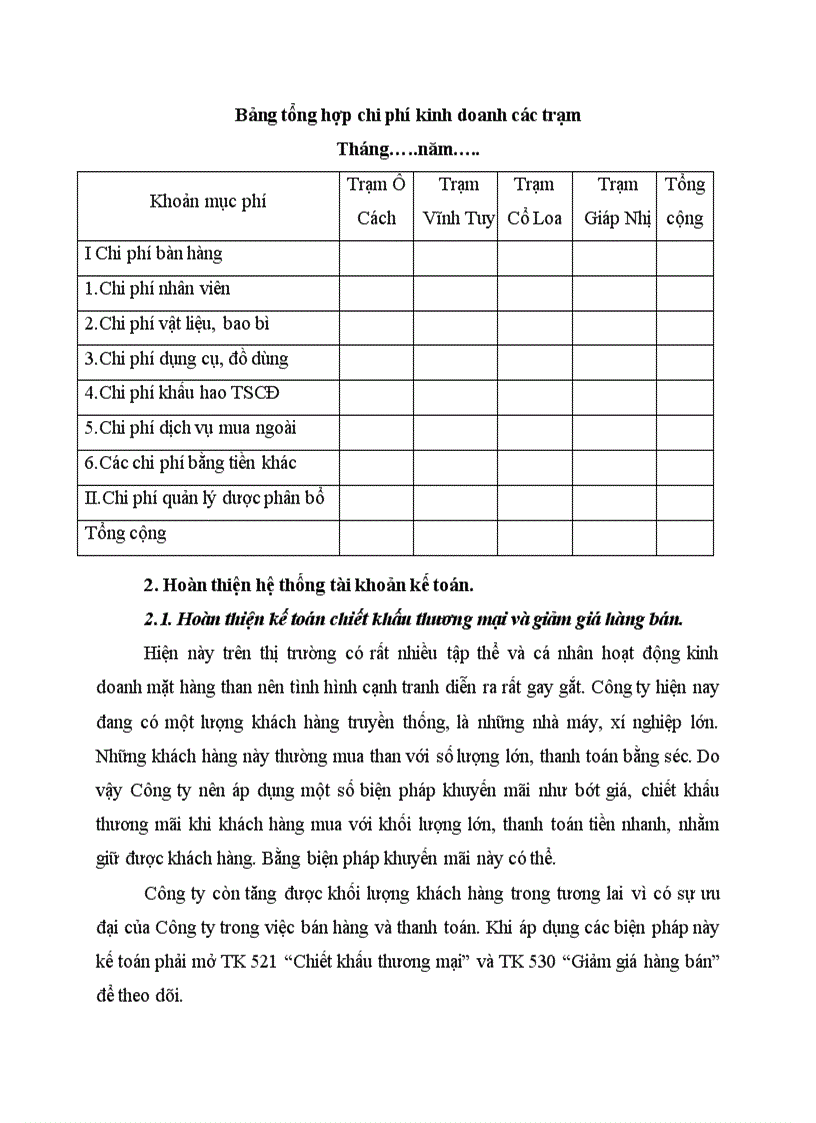 image for page Một số kiến nghị nhằm hoàn thiện kế toán tiêu thụ hàng hóa và xác định kết quả tiêu thụ tại công ty chế biến và kinh doanh than hà nội
