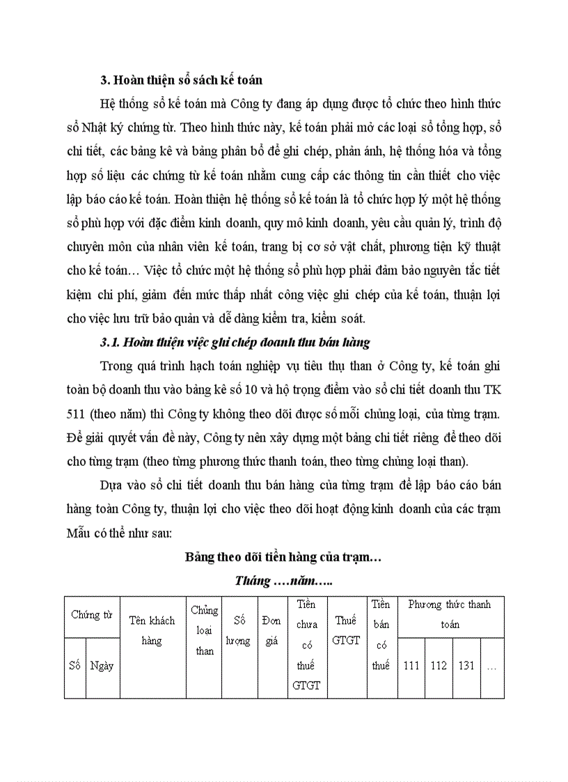 image for page Một số kiến nghị nhằm hoàn thiện kế toán tiêu thụ hàng hóa và xác định kết quả tiêu thụ tại công ty chế biến và kinh doanh than hà nội
