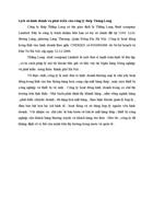 Lịch sử hình thành và phát triển của công ty thép Thăng Long