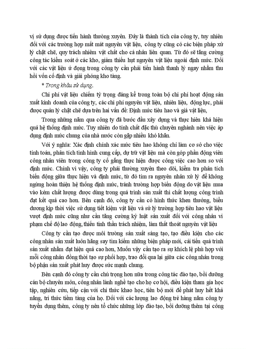 image for page Một số giải pháp nhằm hoàn thiện công tác quản lý nguyên vật liệu tại công ty Thủ đô 1