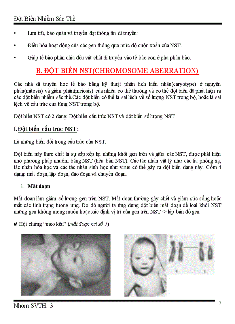 image for page Đột biến nhiễm sắc thể