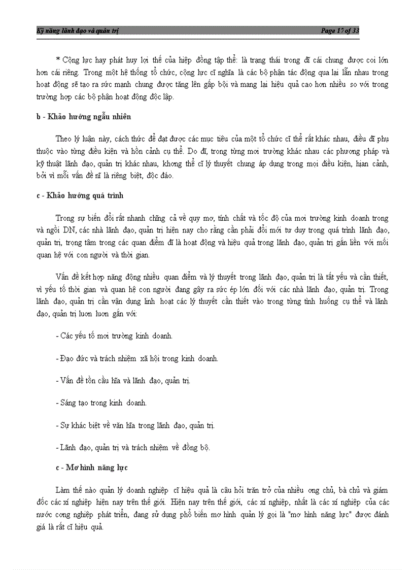 image for page Kỹ năng lãnh đạo và quản trị