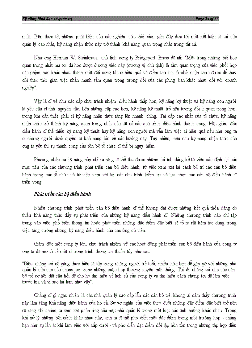 image for page Kỹ năng lãnh đạo và quản trị