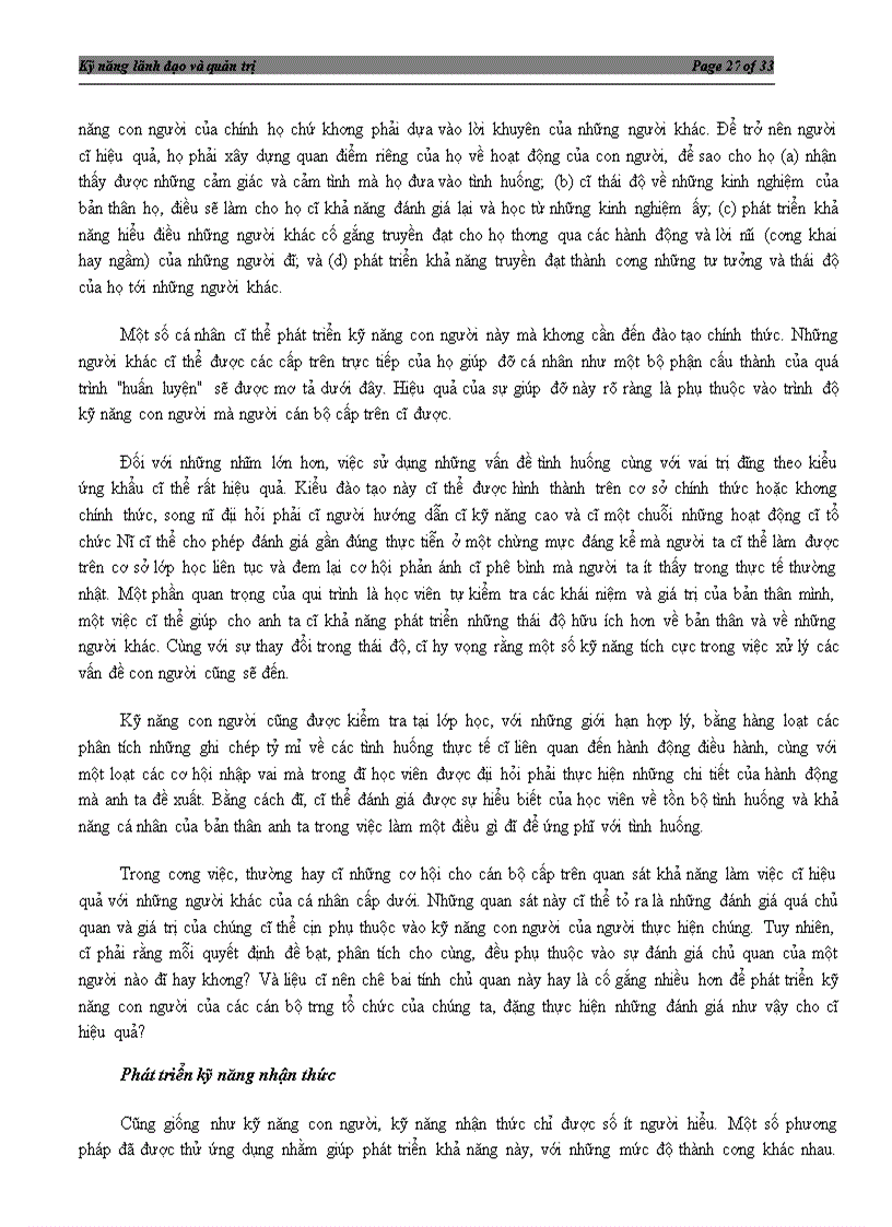 image for page Kỹ năng lãnh đạo và quản trị