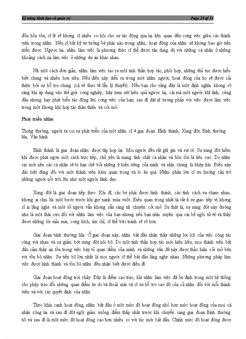 image for page Kỹ năng lãnh đạo và quản trị