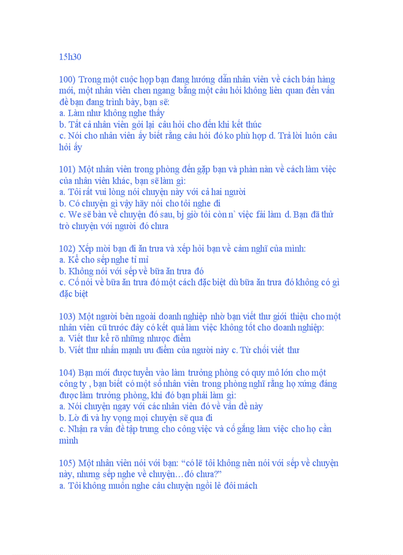 image for page Bài tập quản trị học