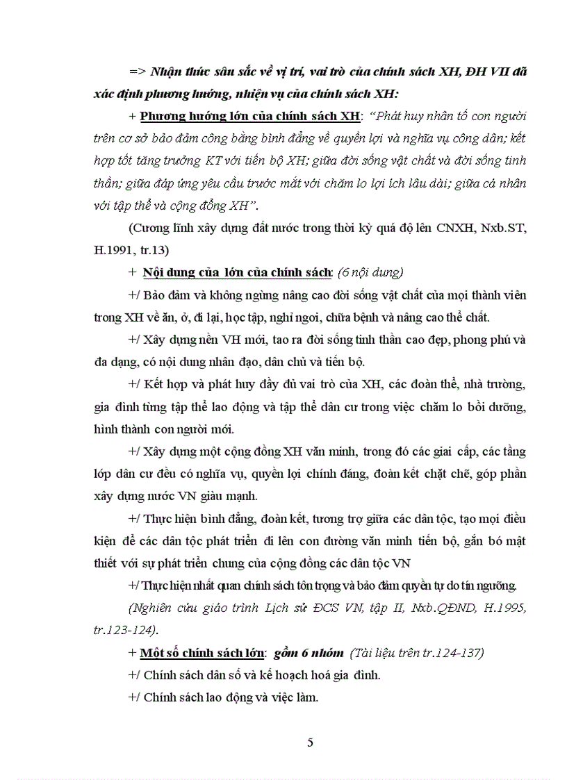 image for page Đổi mới chính sách XH