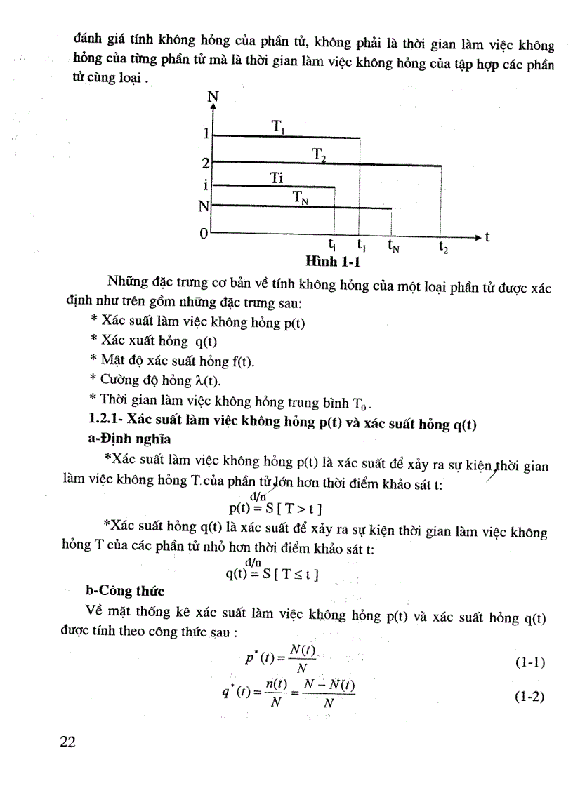 image for page Giáo trình lý thuyết độ tin cậy và khai thác trang bị điện tử QS