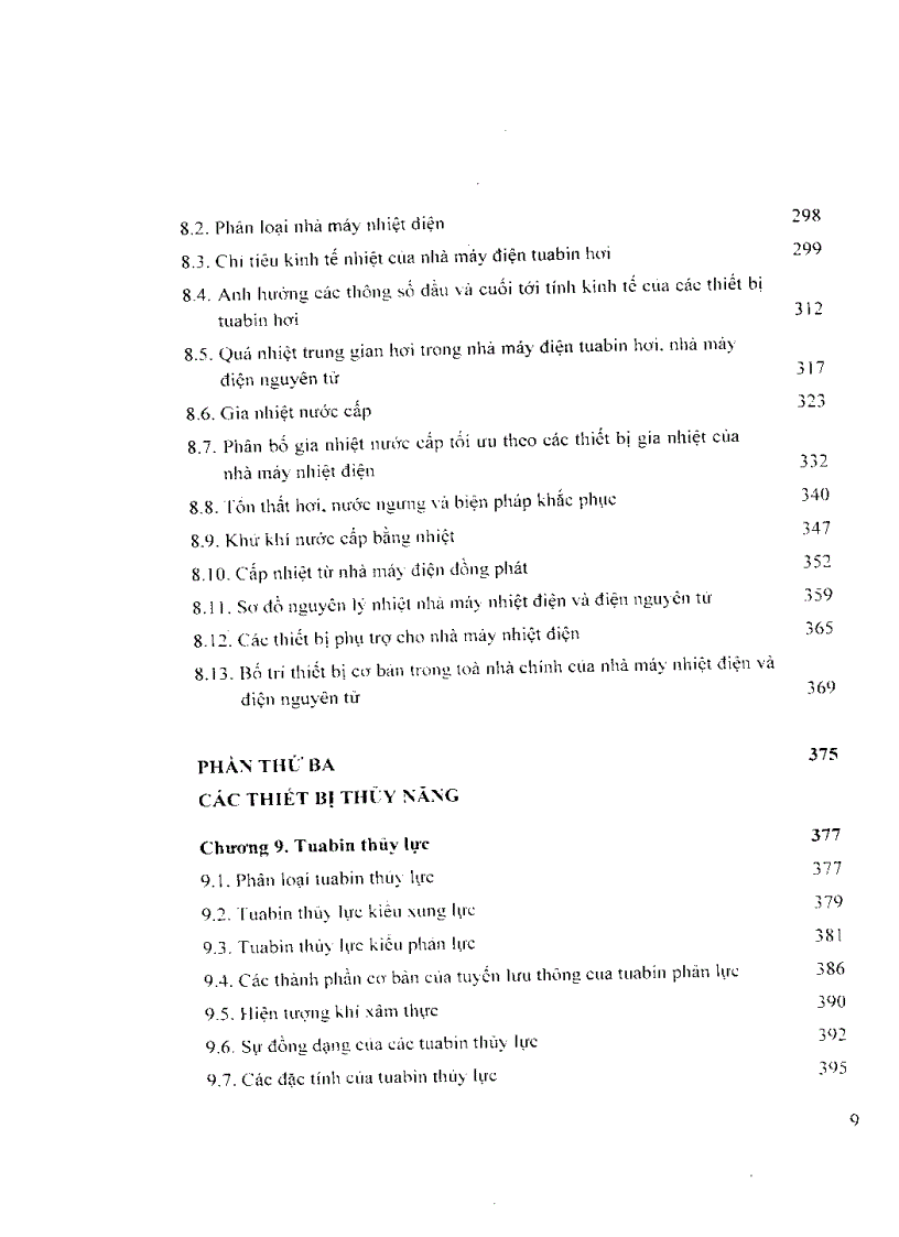 image for page Nguyên lý và thiết bị trong các nhà máy điện