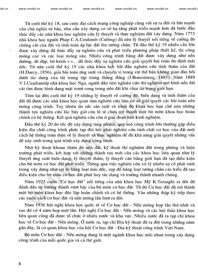 image for page Giáo trình cơ học đất DHTL