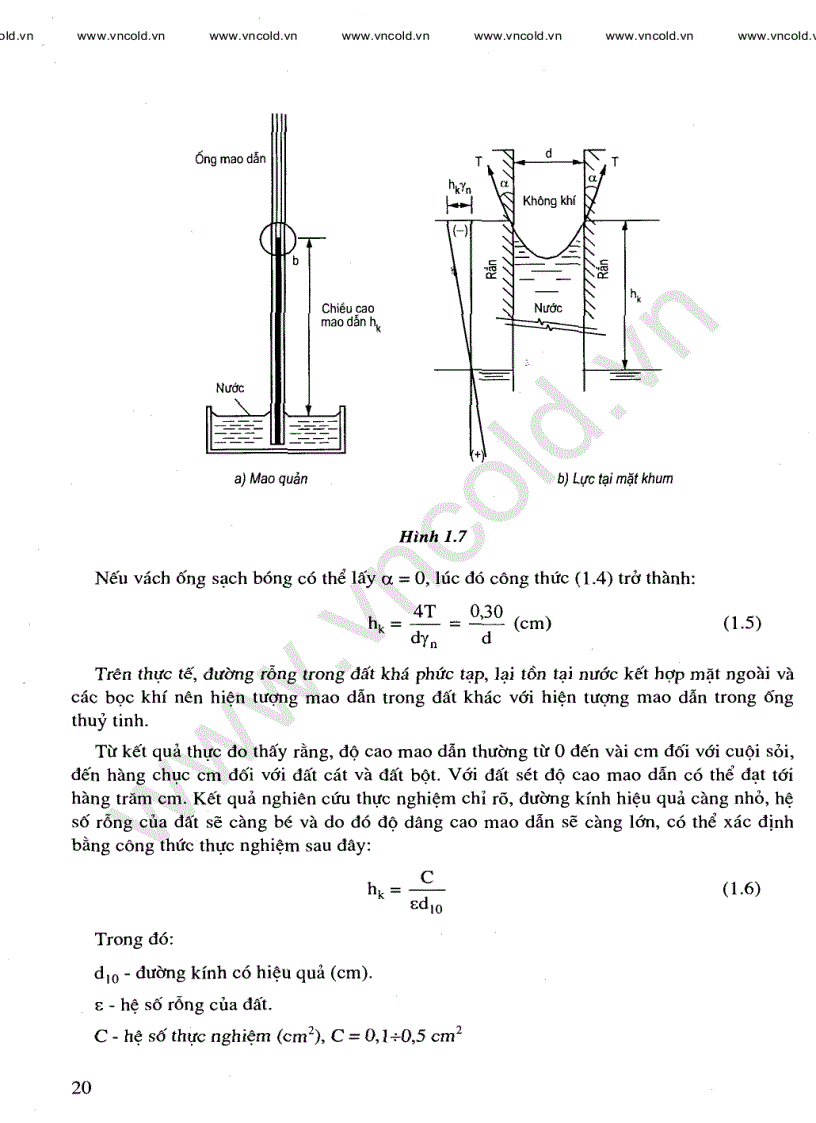 image for page Giáo trình cơ học đất DHTL