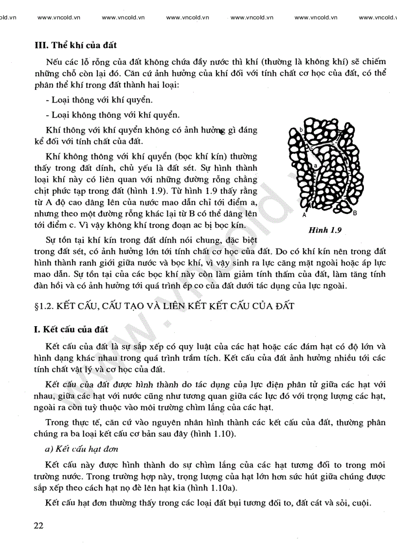 image for page Giáo trình cơ học đất DHTL