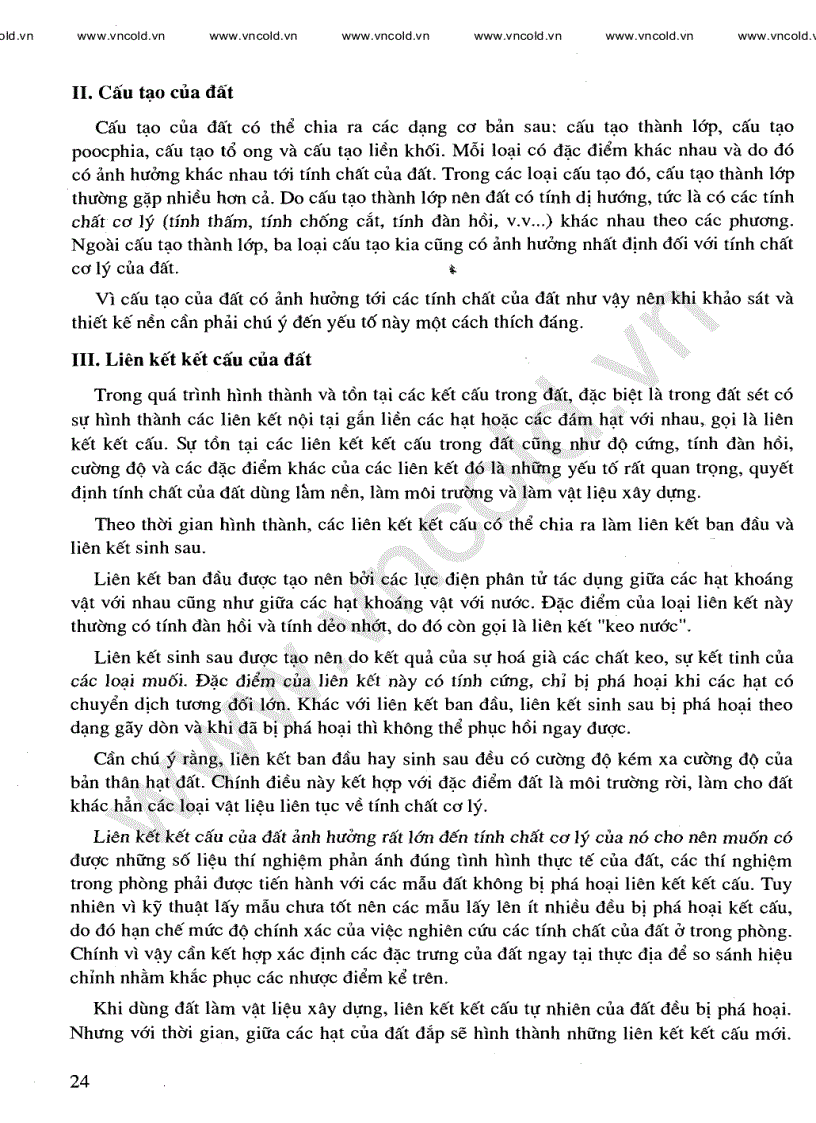 image for page Giáo trình cơ học đất DHTL