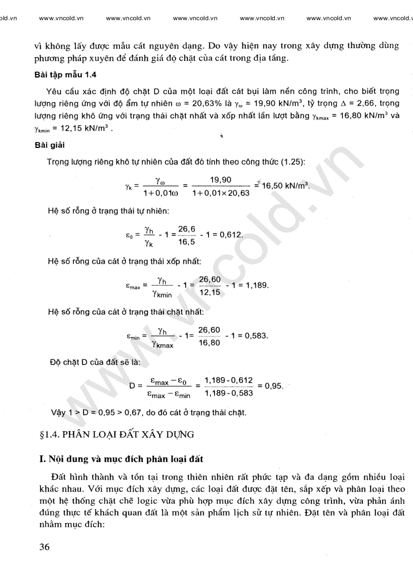 image for page Giáo trình cơ học đất DHTL