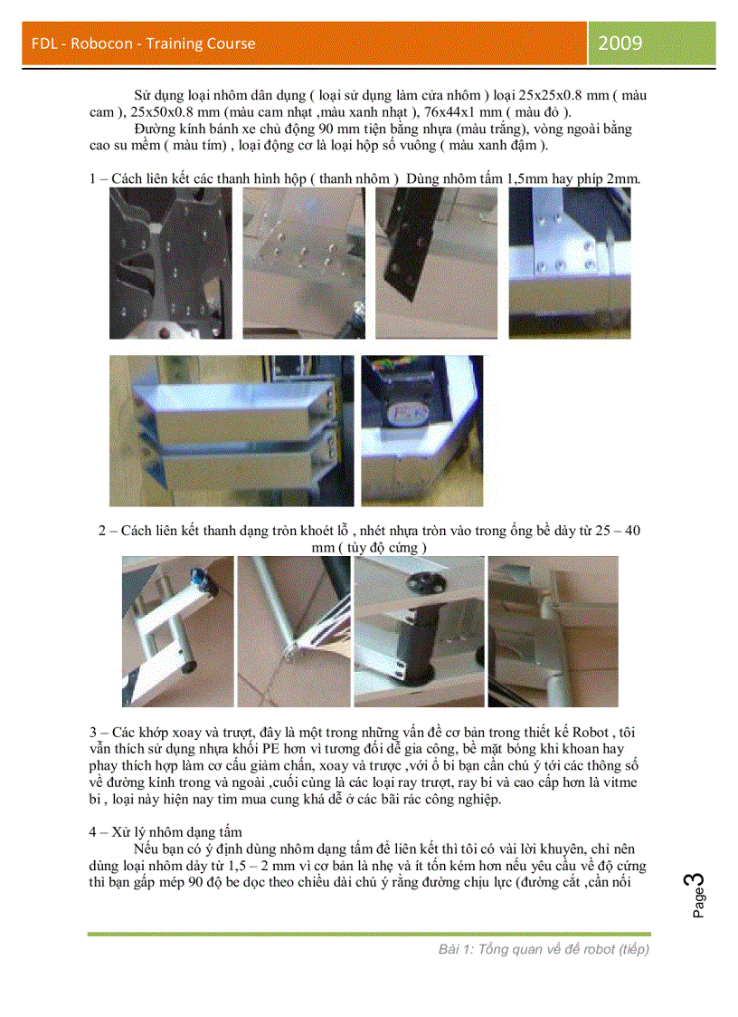 image for page Tài liệu hướng dẫn làm robot phần cơ khí