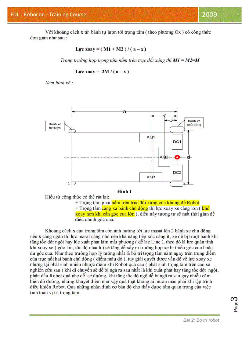 image for page Tài liệu hướng dẫn làm robot phần cơ khí 1