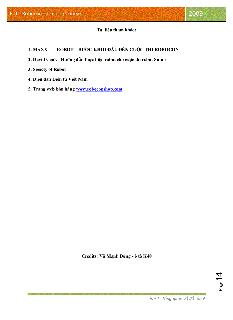 image for page Tài liệu hướng dẫn làm robot phần cơ khí 2