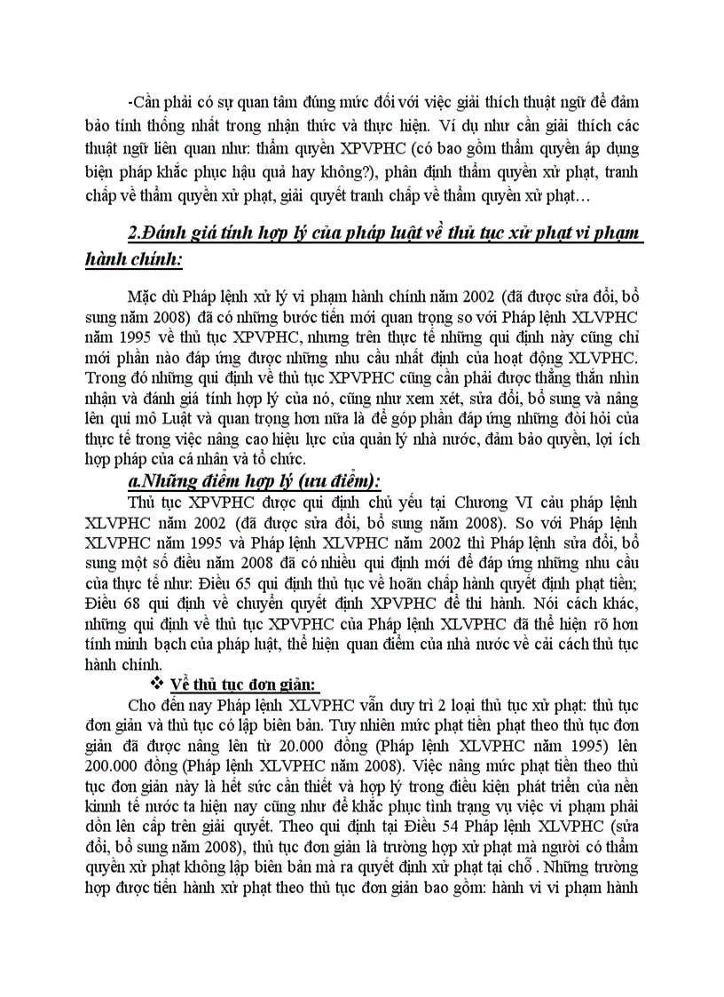 image for page Đánh giá tính hợp lý của pháp luật về thẩm quyền và thủ tục xử phạt vi phạm hành chính