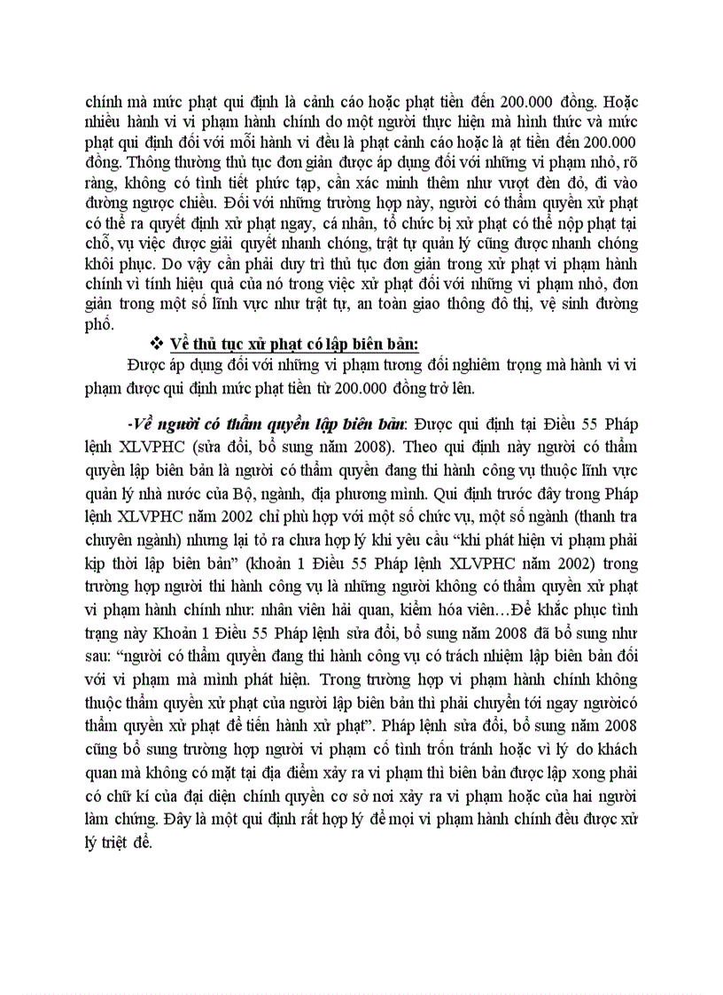 image for page Đánh giá tính hợp lý của pháp luật về thẩm quyền và thủ tục xử phạt vi phạm hành chính