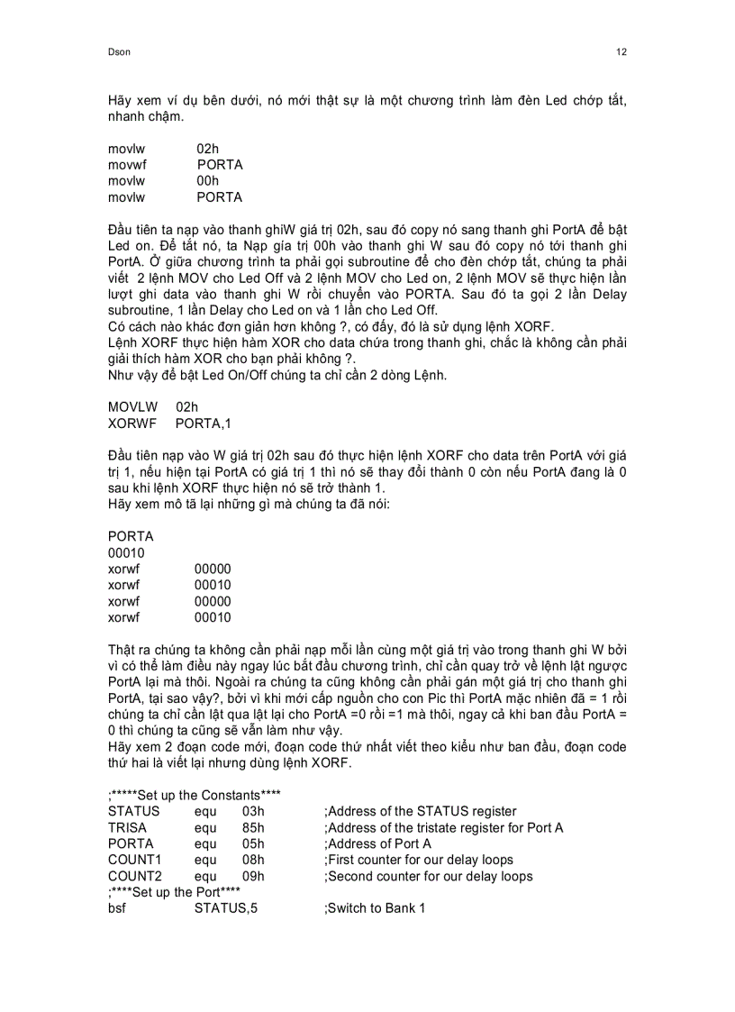 image for page HDSD PIC dùng Asm