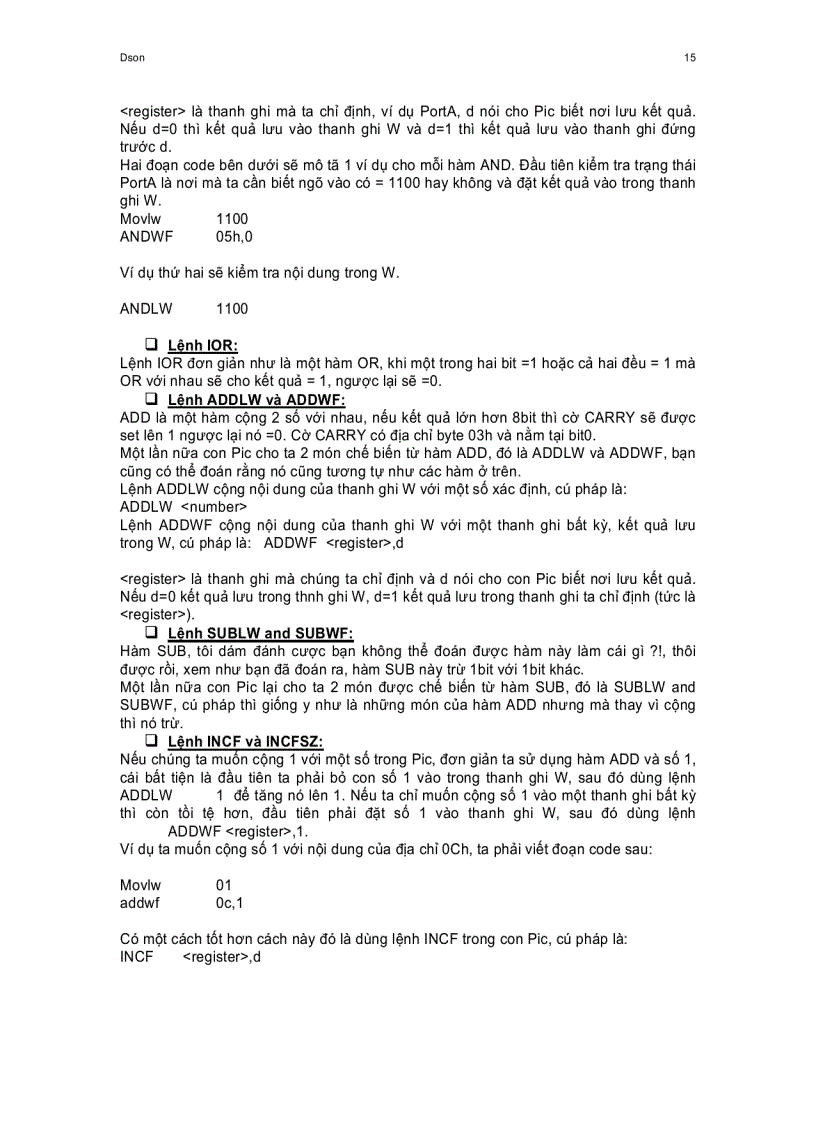 image for page HDSD PIC dùng Asm