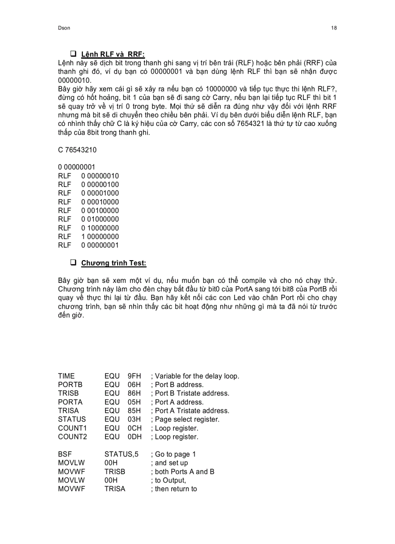 image for page HDSD PIC dùng Asm