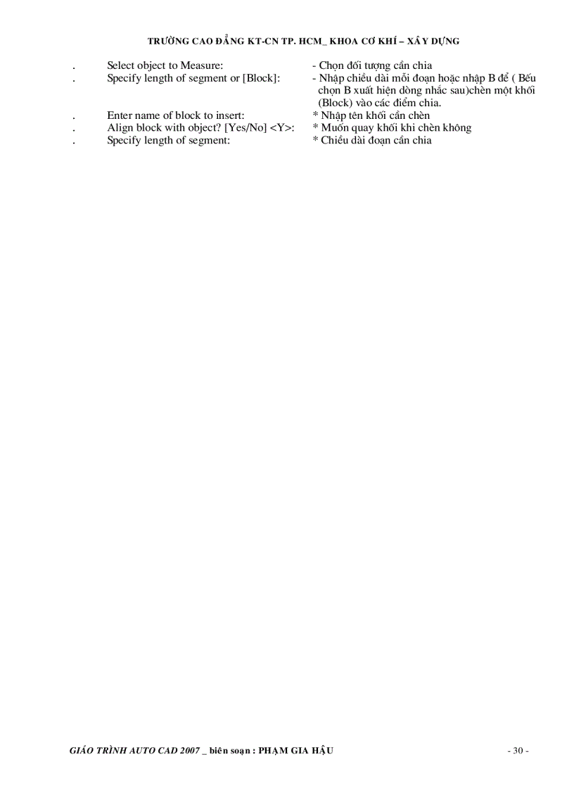 image for page Giáo trình autocad 2007 và toàn bộ lệnh tắt autocad