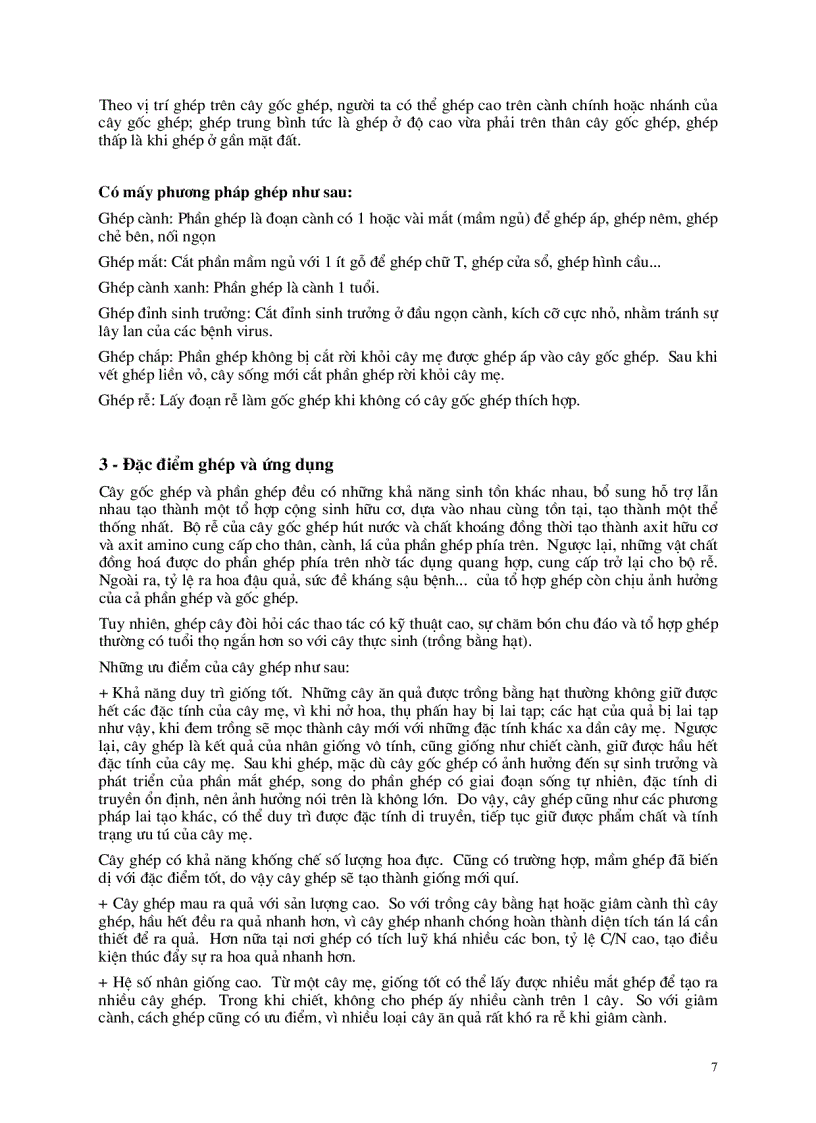 image for page Kỹ thuật ghép cây ăn quả