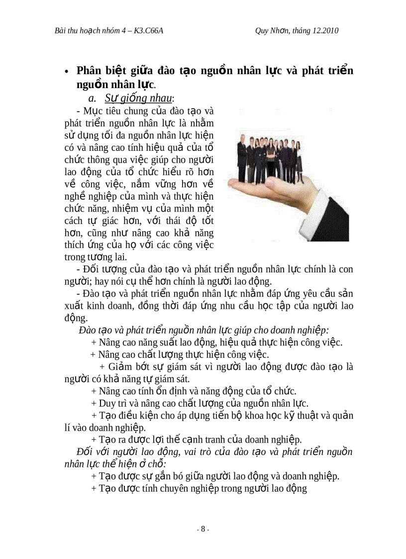 image for page So sánh giữa đào tạo và phát triển nguồn nhân lực trong doanh nghiệp vừa và nhỏ tại việt nam