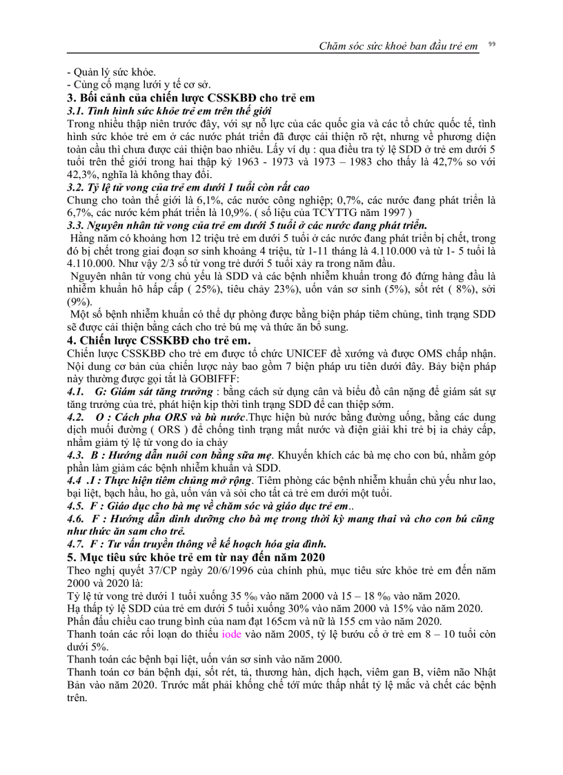 image for page Chăm sóc sức khỏe ban đầu cho trẻ