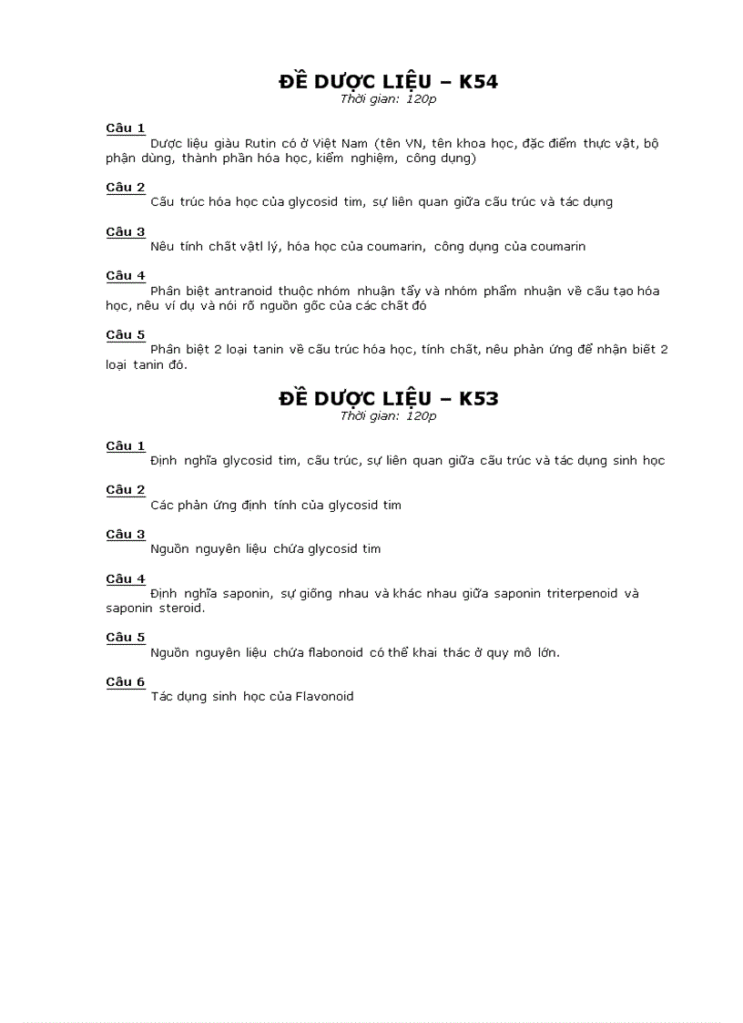 image for page Dược liệu