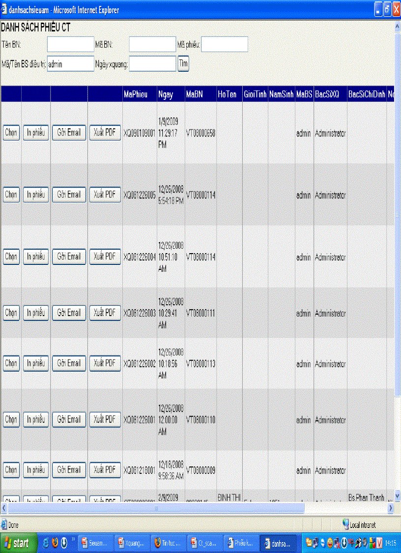 image for page Hướng dẫn sử dụng phần mềm y học