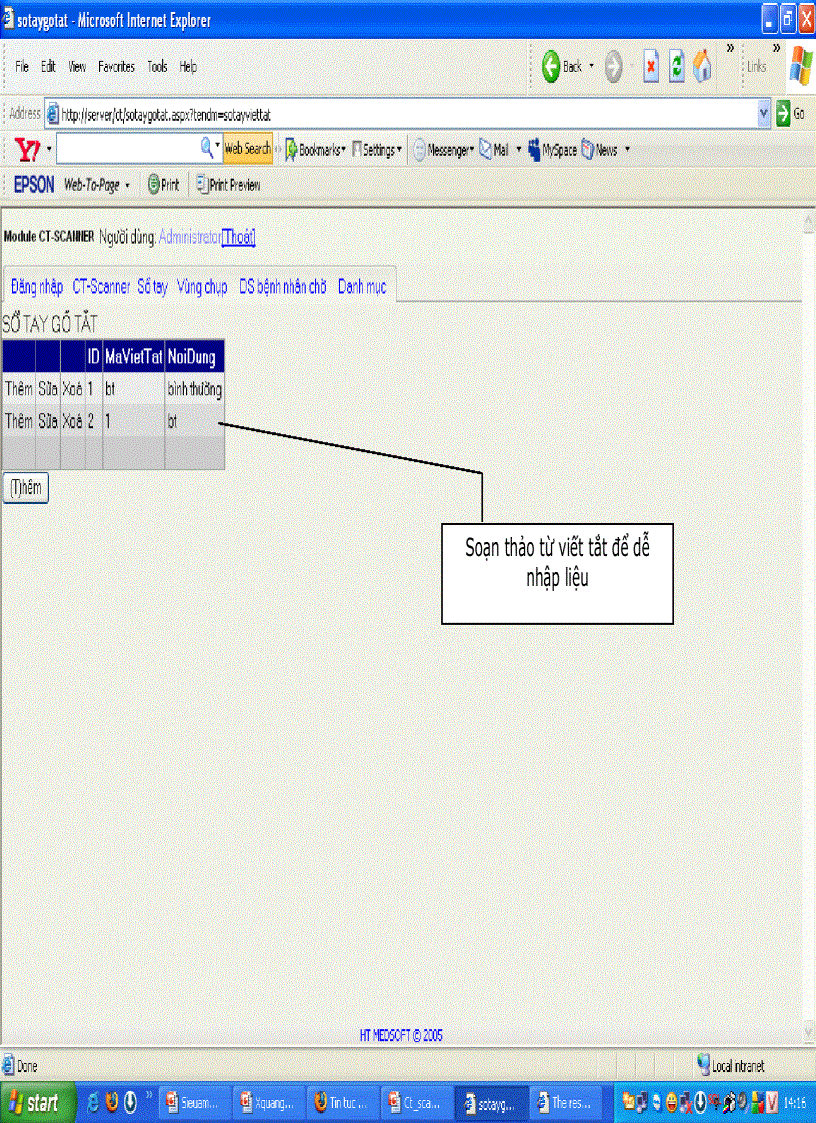 image for page Hướng dẫn sử dụng phần mềm y học