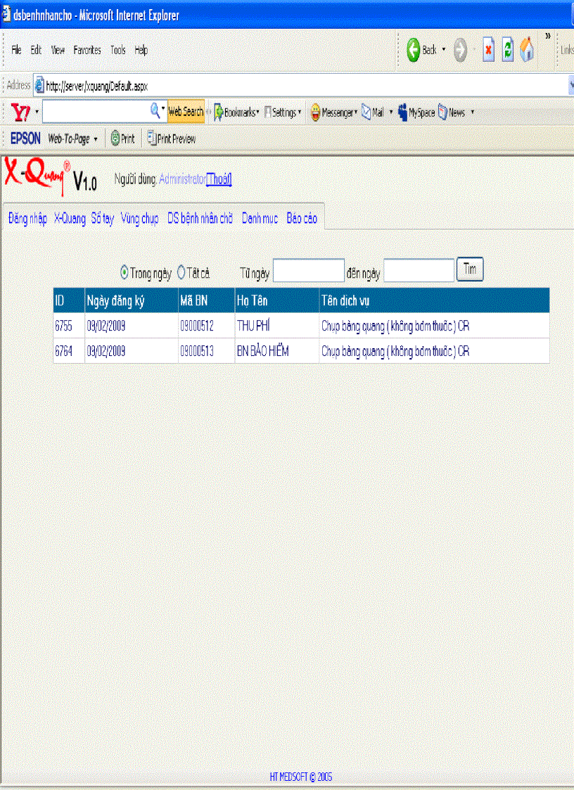 image for page Hướng dẫn sử dụng phần mềm y học