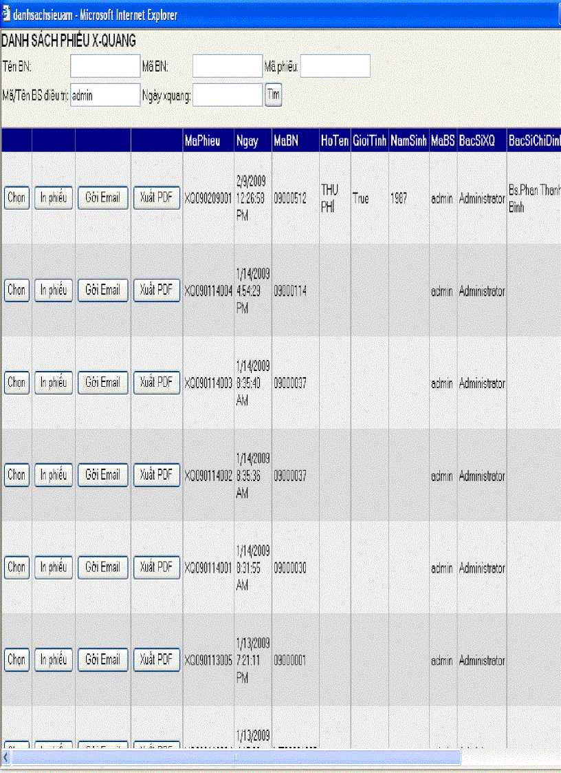image for page Hướng dẫn sử dụng phần mềm y học