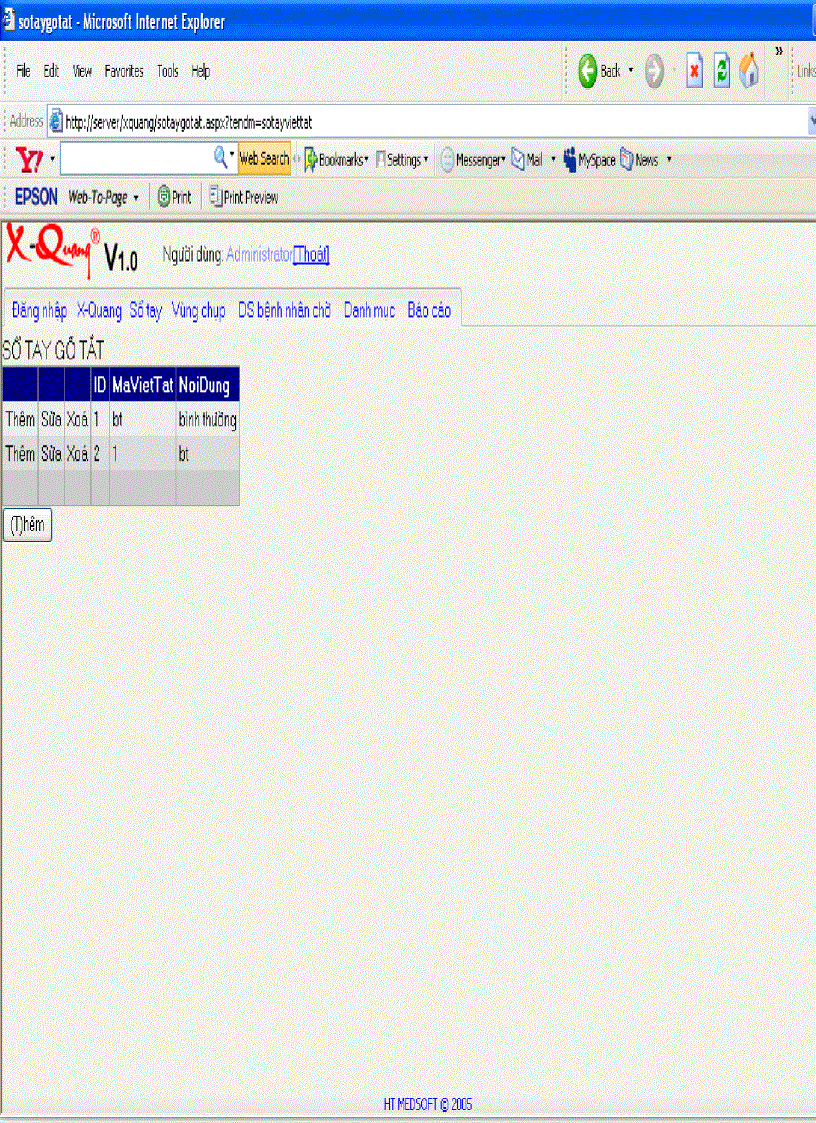 image for page Hướng dẫn sử dụng phần mềm y học