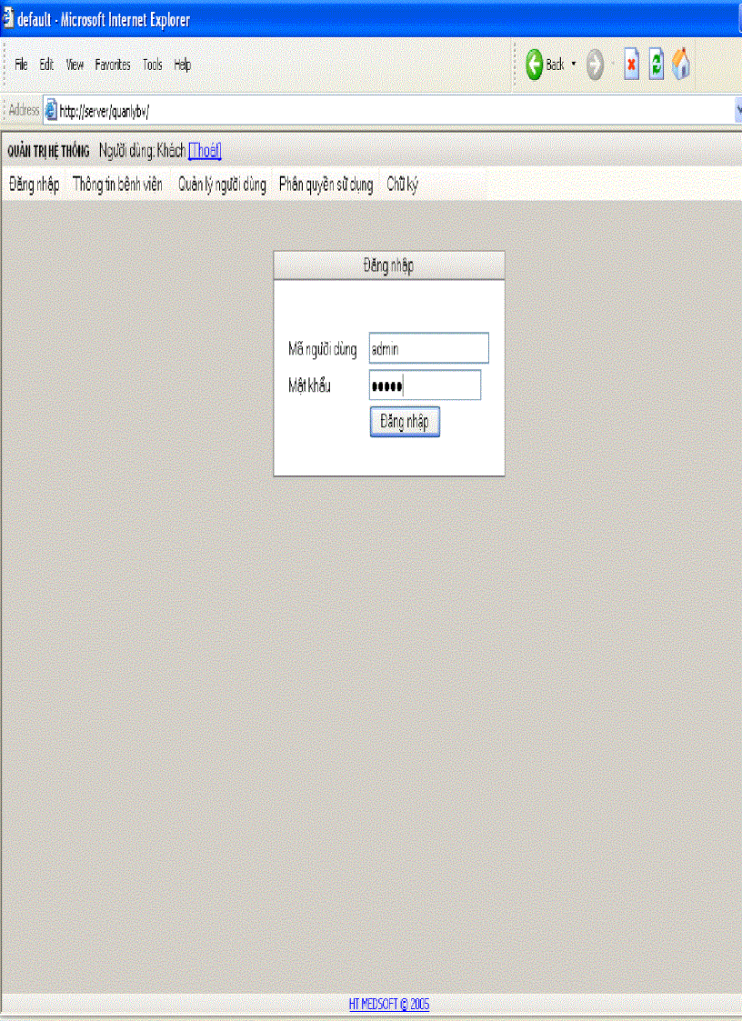 image for page Hướng dẫn sử dụng phần mềm y học