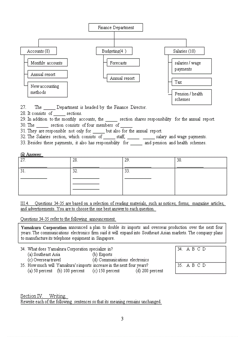 image for page Bộ đề kiểm tra điều kiện Học viện Bưu chính viễn thông Đề 5 Tiếng anh chuyên ngành QTKD