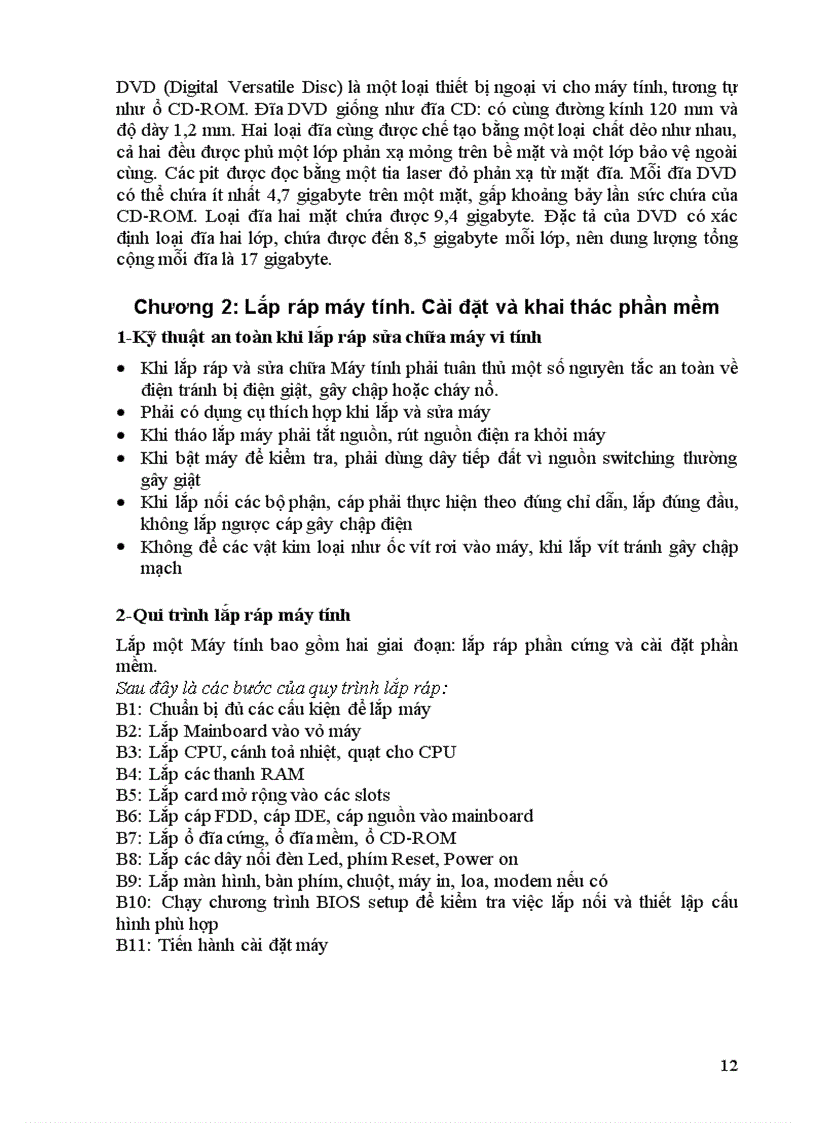 image for page Tổng quan về máy tính Hướng dẫn cơ bản về cài đặt sử dụng và sửa chữa