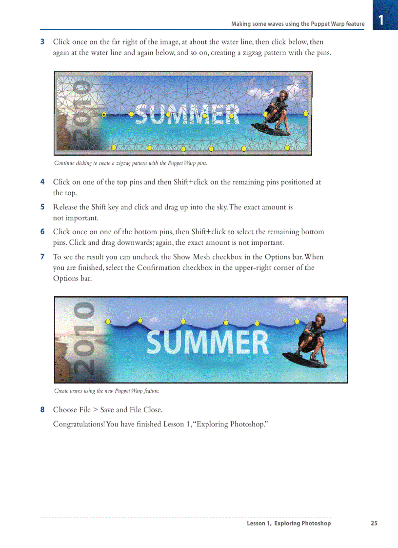 image for page Using panels